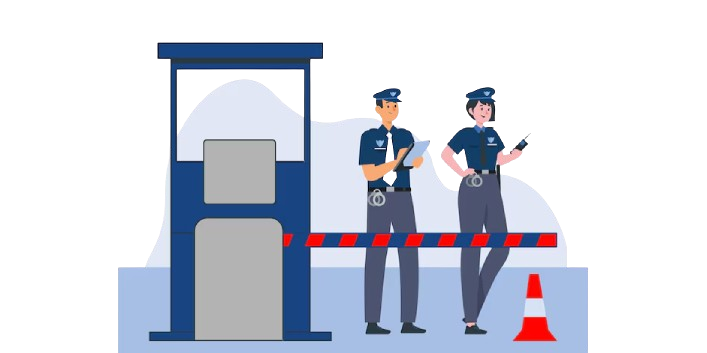 Entry/Exit Monitoring BY lakhan Security Guards IN Bhopal